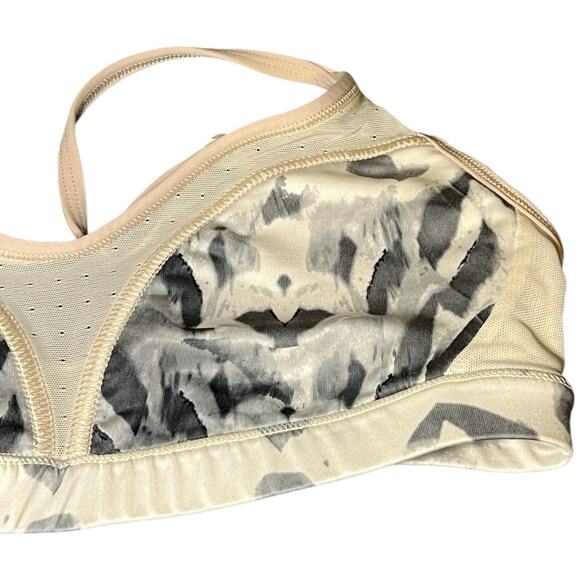 Lululemon Dance‎ To Yoga Pretty Plume Impact Sports Bra Adjustable Straps Size 2 - Picture 3 of 4